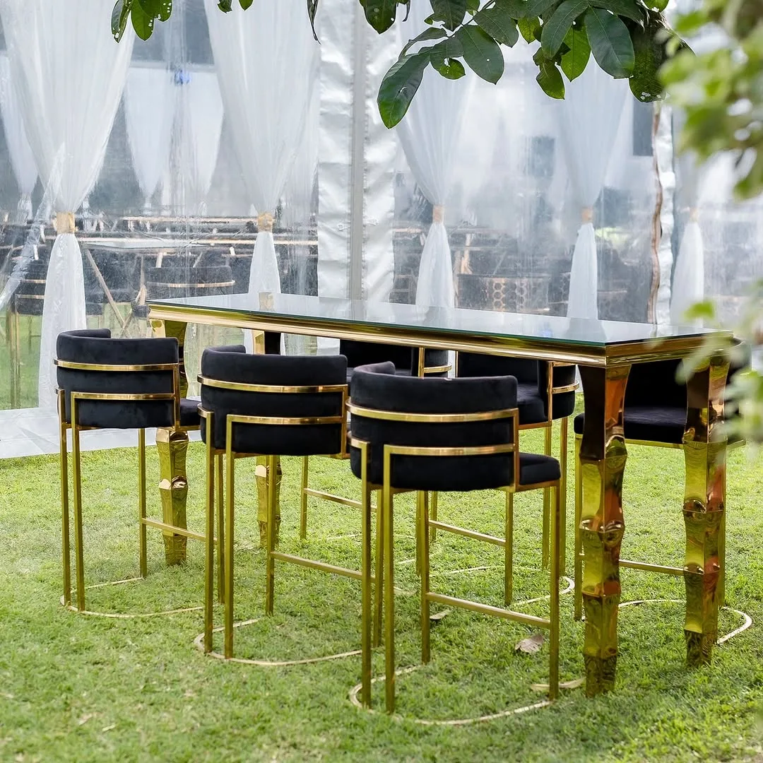 Premium Cocktail Stools styled for a Nairobi celebration &mdash; Sherehe Events - photo 5